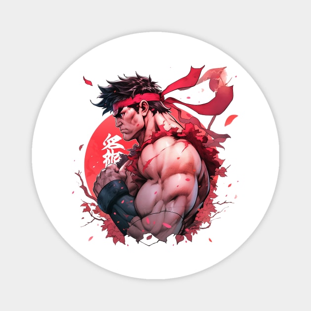 ryu Magnet by piratesnow